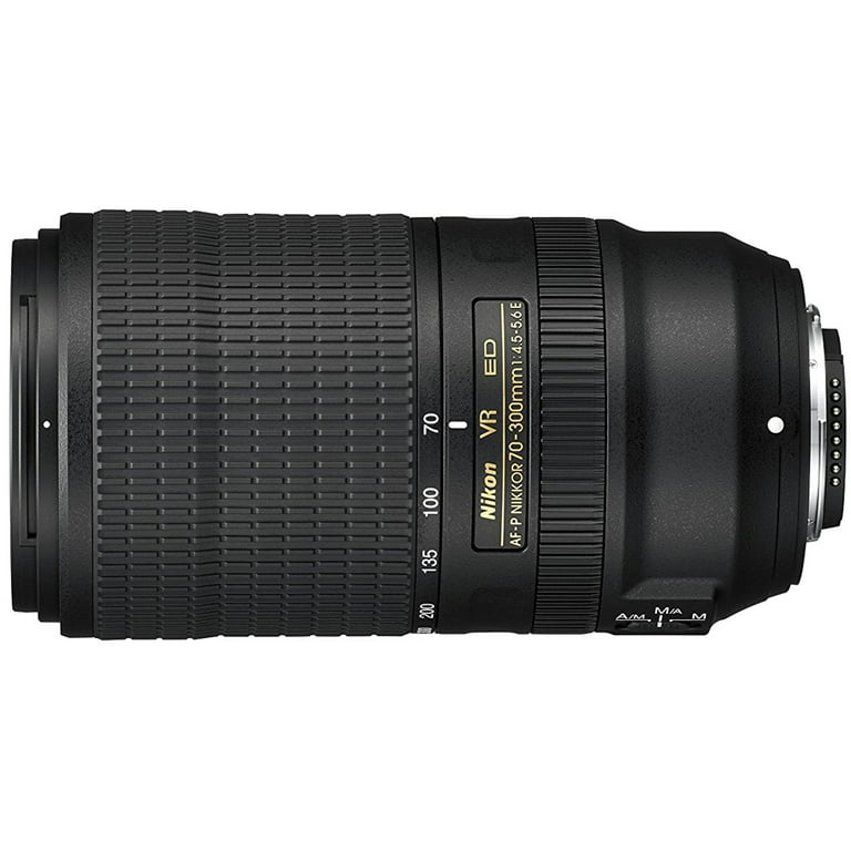 Nikon (20068) AF-P NIKKOR 70-300mm f/4.5-5.6E ED VR Fixed Zoom