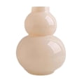 thumbnail image 2 of Gourd Shaped Glass Vase Decorative Flower Vase For Home Living Room Office Centerpiece Modern Clear Glass Floral Decor, 2 of 6