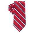 thumbnail image 1 of Corbata Tommy Hilfiger a rayas rojas para hombre, 8 cm de ancho, 1 of 4