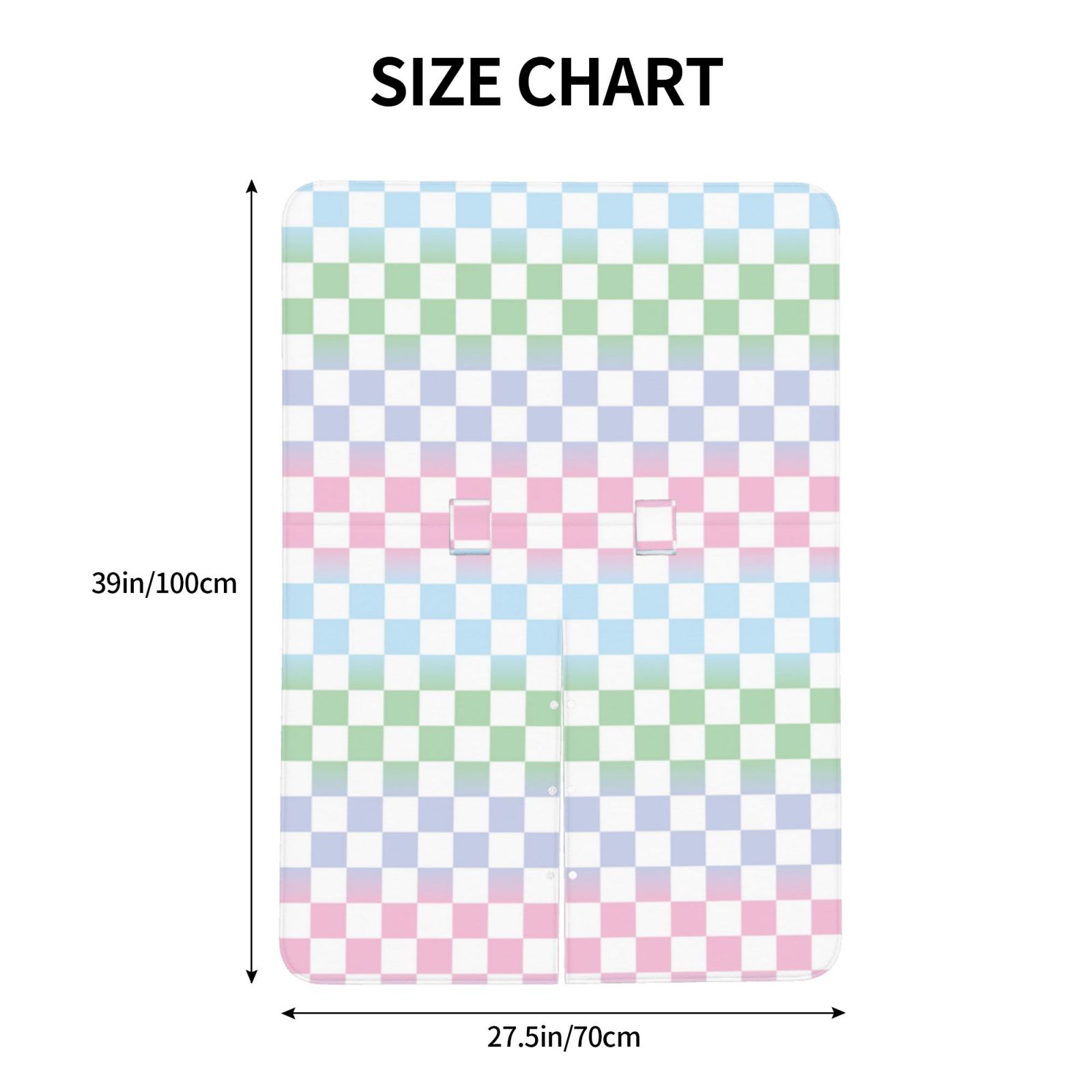 Car Seat Cover Baby - Colorful Checkerboard Breathable Infant Car Seat Cover for Baby Carseat, Lightweight Comfort Baby Essentials Must Haves Newborn Stuff for Girl Boy