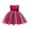 Rose red, variant on Bagilaanoe Flower Girls Sequin Dress Rainbow Tutu Birthday Party Princess Dress Pageant Gown for Age 3-10 Years Old