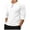 White, variant on Feancey Men's Long Sleeve Henley Shirts Lightweight Button Collarless T-Shirt Lightweight Quick Dry Gym Workout Shirt Solid Color Basic Tees White M