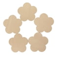 thumbnail image 1 of AMLESO 5 Piece Flower MDF Unfinished Wood Pieces Blank Plaques for DIY Craft Pyrography 100mm 5 Pieces, 1 of 8