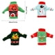 thumbnail image 3 of Monstrate Ropa para botellas de vino, fundas elásticas, guirnalda, campana, alce, bordado, funda para botella de vino de Navidad, suministros para Kits de decoración para fiestas Guirnalda Monstrate HA070134-01B, 3 of 6