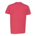 thumbnail image 2 of Gildan Mens Softstyle T-Shirt, S, Heather Red, 2 of 2
