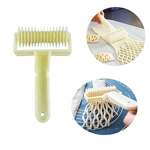 Details about   Dought Cookie Pie Pizza Bread Pastry Lattice Roller Cutter Craft DIY Baking Tool 