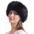 thumbnail image 1 of LAICAIW Serre-Tête en Fausse Fourrure avec Bandeau Extensible pour Femmes, Cache-Oreilles d'Hiver, 1 of 6