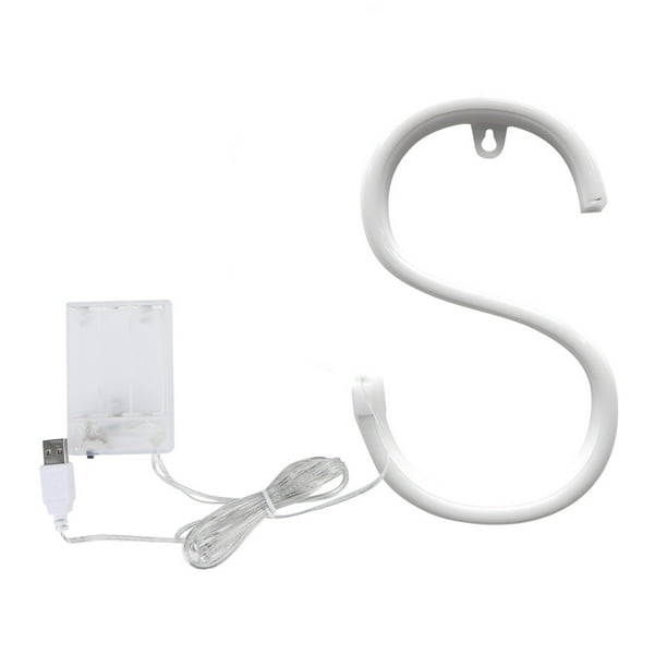 Luz de letra LED Jadeshay decorativa con Batería y USB luz cálida