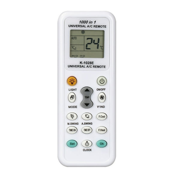 K 1028E Universal Air Conditioner Remote Control 1000 In 1 Controller Compatible with Gree Daikin and Other Major AC