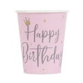 thumbnail image 1 of Swan Birthday 9oz Paper Cups 8ct, 1 of 1