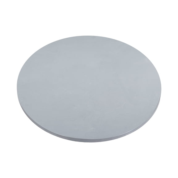 Uxcell 3/16"(5mm) x 6" Steel Plate, Black Hot Rolled A36 Steel Sheet Plate Base, Round Weldable Metal Discs for Industrial Construction Structural Support