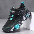 thumbnail image 7 of CAICJ98 Boys Girls Wide Sneakers Breathable Lightweight Outdoor Sport Casual Shoes Training Running Shoes for Kids Blue,5.5(Little Kid/Big Kid), 7 of 7