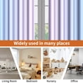thumbnail image 7 of Lfeey Blackout Curtains for Bedrooms, Thermal Insulated Blocking Light-Blocking Curtains, Gradient Purple, 42x72 inch, 2 Panels, 7 of 7