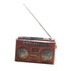 thumbnail image 5 of Modelo de radio Manualidades perfecl decoración Hogar rojo Marrón, 5 of 8