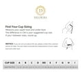 thumbnail image 7 of DELIMIRA Women's Front Closure Bras Plus Size Lace Full Coverage Underwire Unlined Bra, 7 of 7