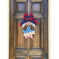 thumbnail image 5 of Patriotic American Decor Star /  America Est. 1776 / Sign Wood Metal Wall Door Hanging Art Indoor Outdoor Rustic Design 20"x13", 5 of 7