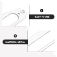 thumbnail image 3 of unbranded Marco De Metal Para Pastilla De Guitarra Color Plata Para Pastillas Single Coil Estilo St, 3 of 8