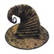 thumbnail image 2 of Decoraciones de Halloween, adornos de Halloween, regalos de Halloween 2024. Nuevo estilo de sombrero harapiento ardiente de Halloween. Sombrero de bruja de Halloween. Sombrero de bruja antiguo., 2 of 6