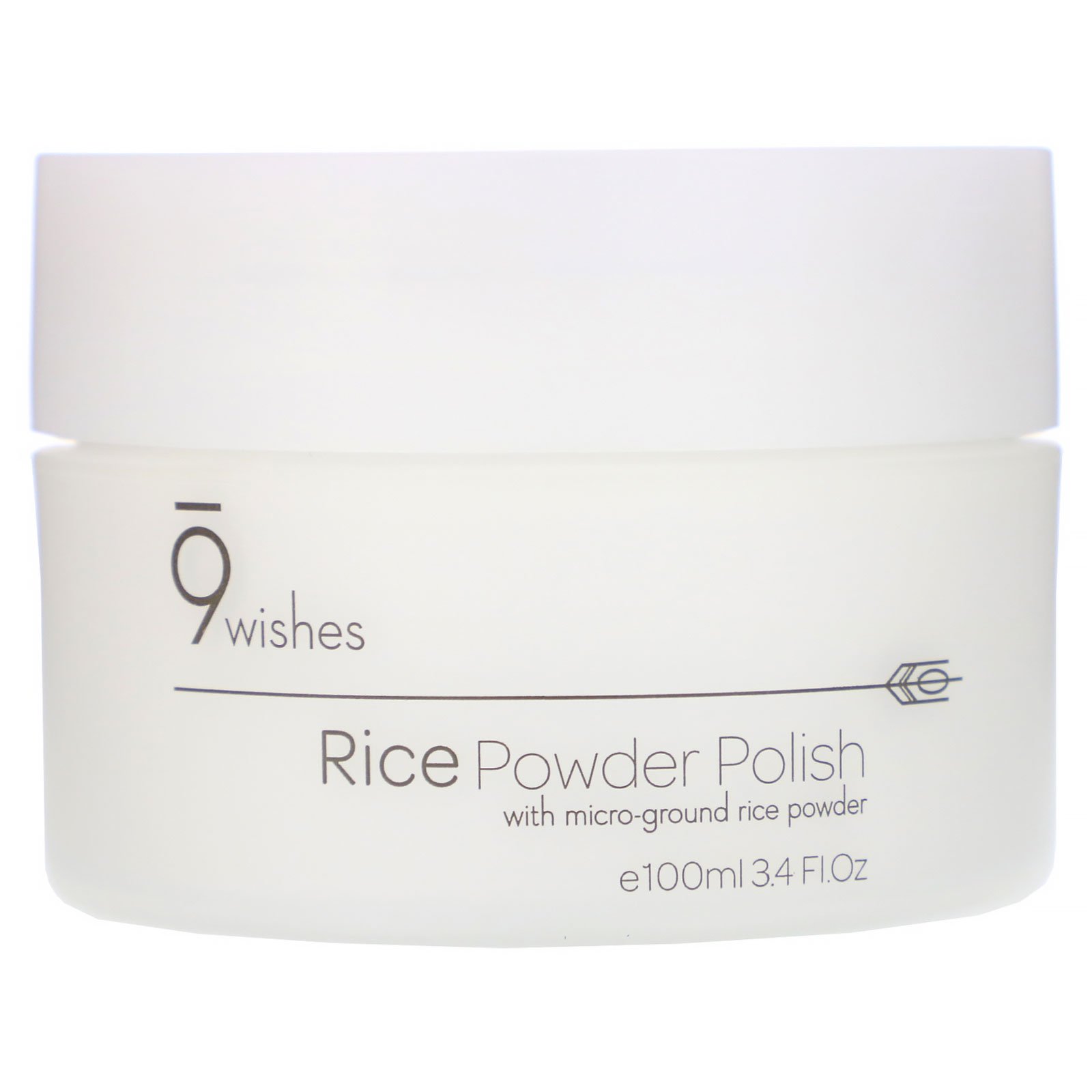 9Wishes Rice Powder Polish, 3.4 fl oz (100 ml)
