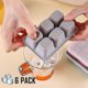 thumbnail image 4 of 6Pcs Pack Small Ice Cube Trays With Lid, 4 of 5