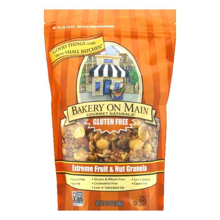 Bakery on Main Gluten Free Extreme Fruit and Nut Granola, 12 OZ (Pack