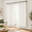 Cream-40"W x 72"L (Pack of 2), variant on Pinch Pleat Curta86 Inch Length Linen Curtain For Living Room Thick Textured Drapes Pleated Semi Sheer Dining Office 40w X 86l 2 P