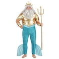 thumbnail image 5 of Disney Men's Plus Size Little Mermaid King Triton Costume, 5 of 9