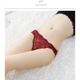 thumbnail image 4 of Bragas sexis de encaje para mujer, bragas transparentes huecas, ropa interior de 9 colores, bragas de cintura baja para mujerpangjing, 4 of 4