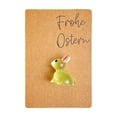 thumbnail image 1 of Glow in Dark Easter Gift Card, Resin Rabbit Pocket Card with Greeting Message, Decorative Keepsake for Holiday Gift Giving, 1 of 7