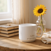 Personalization Mall Hello Gorgeous Espresso Stackable Mug