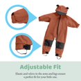 thumbnail image 2 of Cuddle Club Traje De Lluvia Para Niños Pequeños - Chaqueta De Lluvia Para Niños Pequeños 4T Traje De Lluvia Muddy Buddy - Traje De Lluvia Para Niños Y Niñas Pequeños - Traje De Lluvia Chubasquero De U, 2 of 5