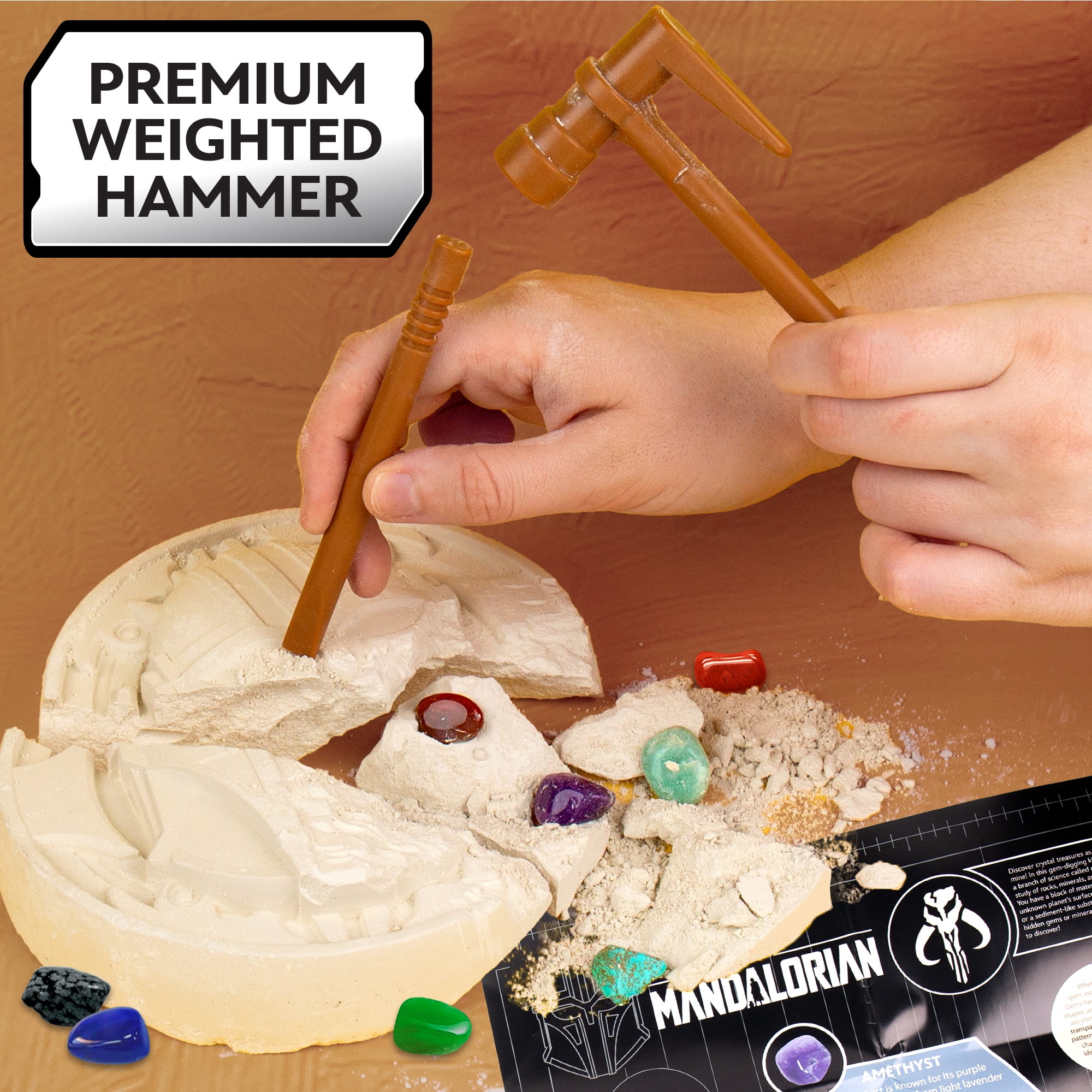 STAR WARS The Armorer Gemstone Dig, Boys and Girls, Child, Ages 8+