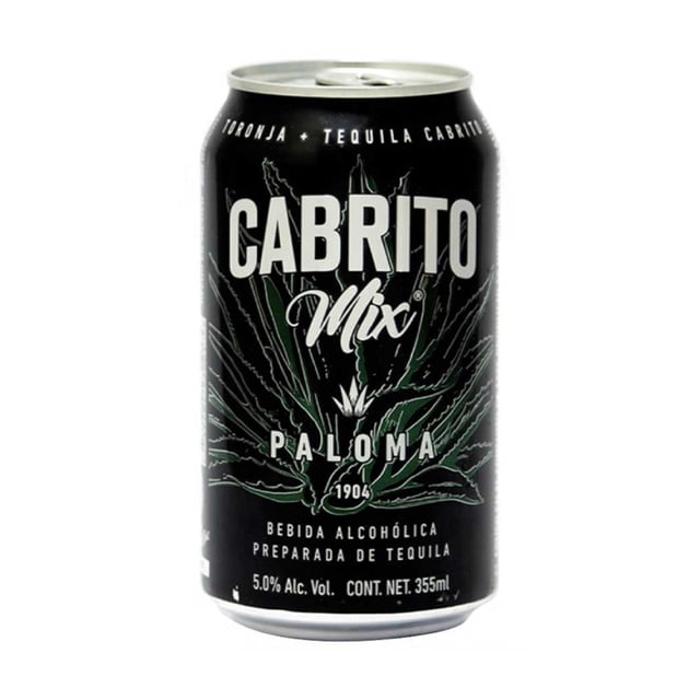 Bebida alcohólica preparada Cabrito Mix paloma tequila y toronja 355 ml
