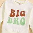 thumbnail image 4 of Tiijoy Boys Casual Sweatshirt Letter Embroidery Crewneck Pullover, Sizes 18-24 Months, 4 of 5
