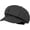 Black, variant on Women’s Denim Newsboy Cap Visor Beret Hat Cap