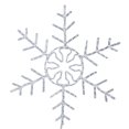 thumbnail image 1 of Vickerman X106260 60 in. LED 400 Light Pure White Forked Snowflake, 1 of 1