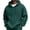 Dark Green, variant on LRGSHF Oversized Hoodies for Men Baggy Soft Fleece Pullover Sweatshirt, Drawstring Plain Streetwear Long‑Sleeve Athletic Top, Warm Loose‑Fit Winter Casual Hooded Shirt