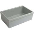 thumbnail image 7 of Glencove 30" Reversible Matte Kitchen Fireclay Sink with  Elegant Beveled Front Apron on one side and a Decorative 2" Lip Plain on Opposite Side, 7 of 7