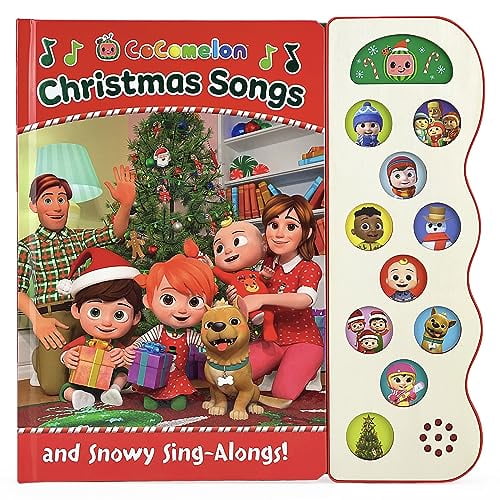Pre-Owned Cocomelon Christmas Songs: And Snowy Sing-alongs! (Early Bird Song Books) Paperback