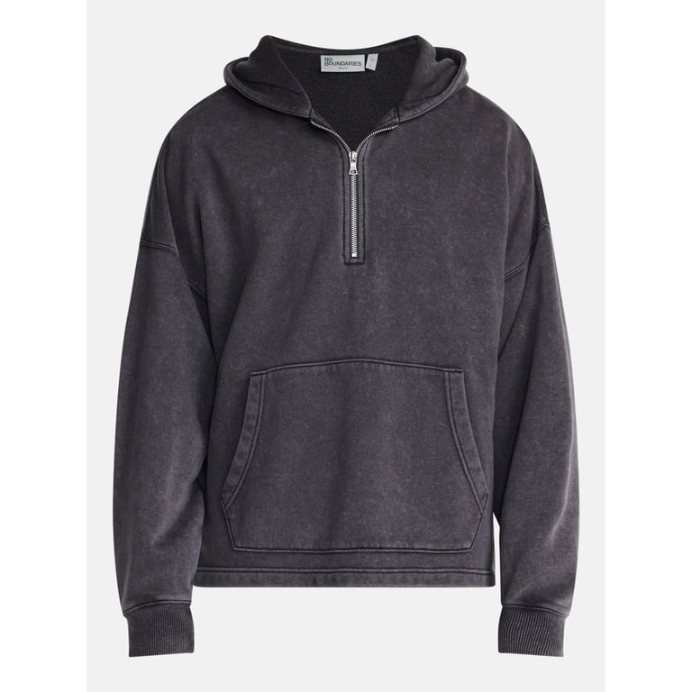 No Boundaries Boxy Fit Half Zip Hoodie photo 5