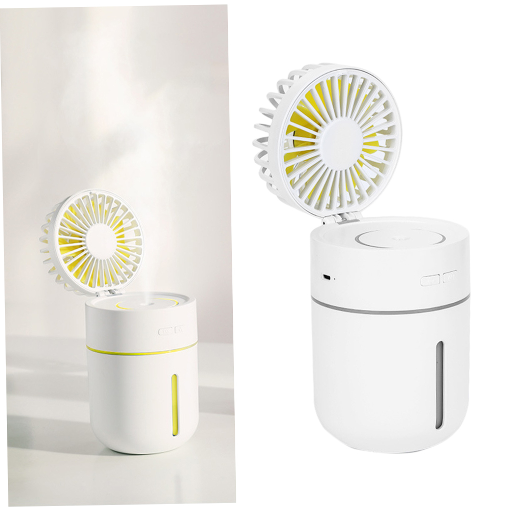 WEUVEB Portable Mini Travel Fan, Quiet Personal Fan for Home, Office, Car Use - Compact, Low Noise, 1 Set