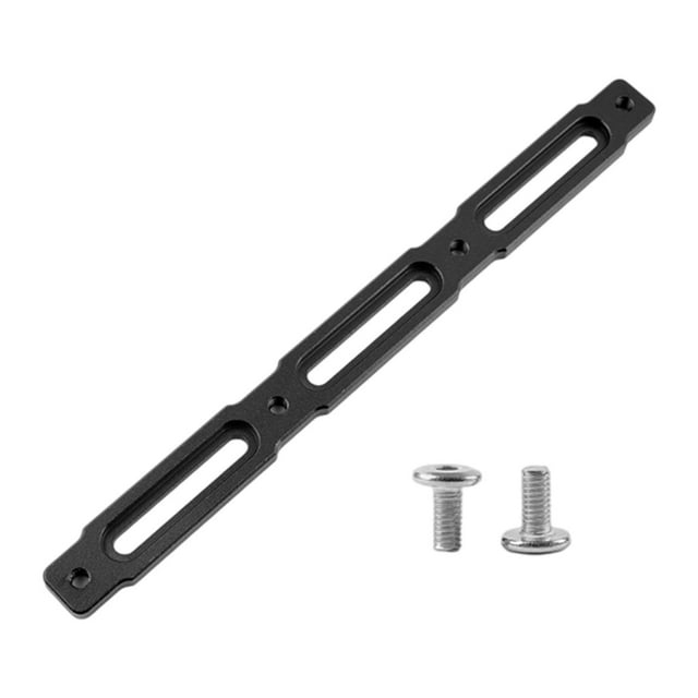 Adaptador de portabotellas de bicicleta Tornillo de ajuste del adaptador de portabotellas de bicicleta Negro 205x18cm