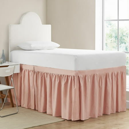 blush colored bed sheets