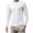 White, variant on Vrorvz Men's Shirts Long Sleeve Crewneck Shirt Breathable Soft Top Gym Workout Athletic Tops Basic Tee for Men
