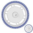 thumbnail image 1 of Mosiee Mop Cloth Bracket For Ecovacs For Deebot T50 Pro/N30 Pro Vacuum Cleaner, 1 of 8