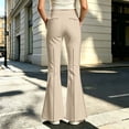 thumbnail image 2 of JAJAHO Flare Leggings For Girls School Uniform Pants Kids Stretchy Bootcut Pants Back To School Outfit 5-16Y, 2 of 4