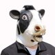 thumbnail image 1 of Novedad Fiesta de Disfraces Máscara de Cabeza de Vaca de látex, Máscara de Animal Cabeza de Vaca Fiesta de Disfraces Divertida (Color: Negro, Talla : Cabeza 65CM), 1 of 5