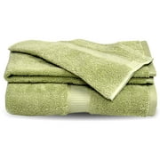 Organic 3- Piece Towel Set, Green