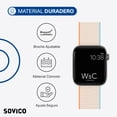thumbnail image 4 of Correa de Nylon para Apple Watch - SOVICO - Ajustable & Cómodo - 42/44/45 mm, 4 of 5
