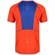 thumbnail image 2 of Regatta - Camiseta ligera modelo Virda II para hombre (Naranja Blaze/Azul Surfspray), 2 of 2
